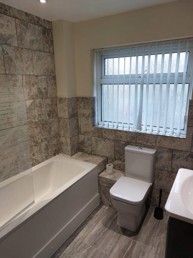 DF & Son bathroom renovation