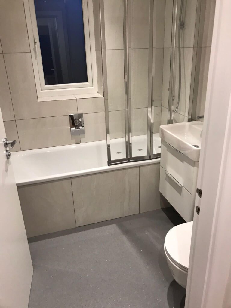 DF & Son bathroom renovation